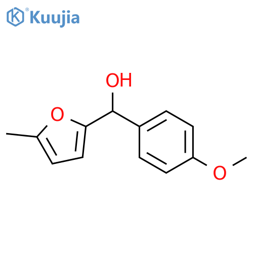 (4-methoxyphenyl)-(5-methylfuran-2-yl)methanol structure