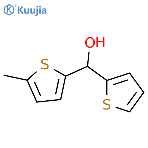 (5-METHYLTHIOPHEN-2-YL)(THIOPHEN-2-YL)METHANOL structure