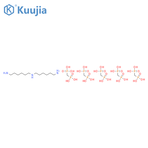 Bis(hexamethylenetriaminepenta(methylenephosphonicacid)) structure