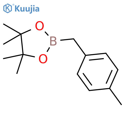 4,4,5,5-Tetramethyl-2-(4-methylbenzyl)-1,3,2-dioxaborolane structure
