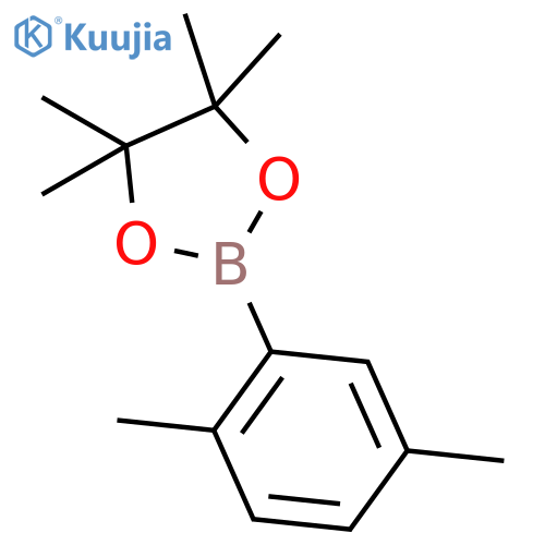 2-(2,5-dimethylphenyl)-4,4,5,5-tetramethyl-1,3,2-dioxaborolane structure