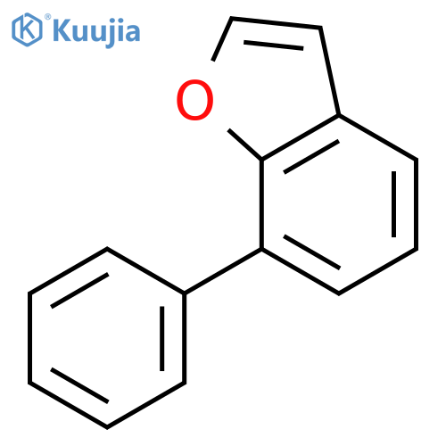 Benzofuran, 7-phenyl- structure