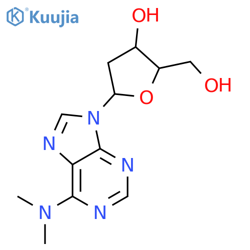 N6-Dimethyldeoxyadenosine structure