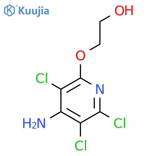 Ethanol, 2-[(4-amino-3,5,6-trichloro-2-pyridinyl)oxy]- structure