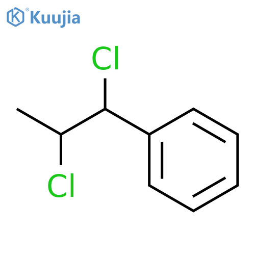 Benzene, (1,2-dichloropropyl)- structure