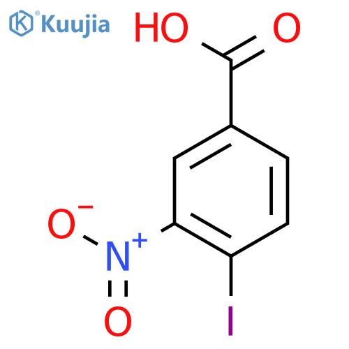 4-Iodo-3-nitrobenzoic acid structure