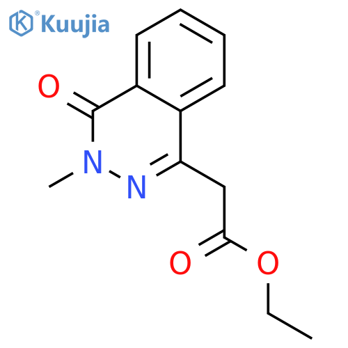 Ethyl 2-(3-Methyl-4-oxophthalazin-1-yl)acetate structure