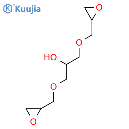 2-Propanol,1,3-bis(2-oxiranylmethoxy)- structure