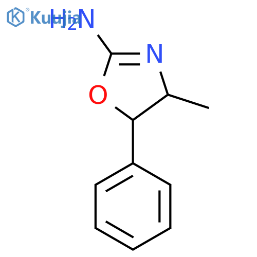 2-Oxazolamine,4,5-dihydro-4-methyl-5-phenyl- structure