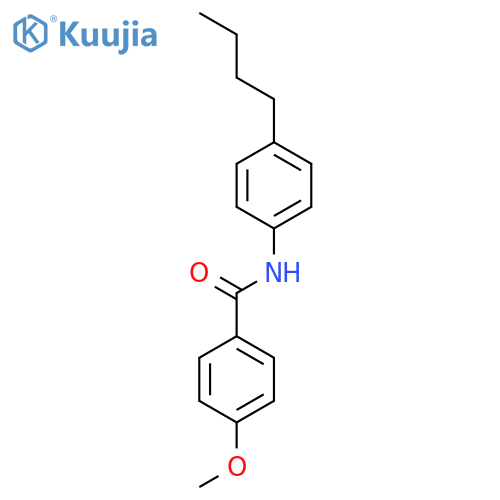 Benzamide, N-(4-butylphenyl)-4-methoxy- structure
