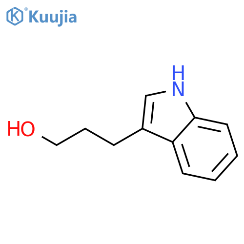 3-(1H-indol-3-yl)propan-1-ol structure