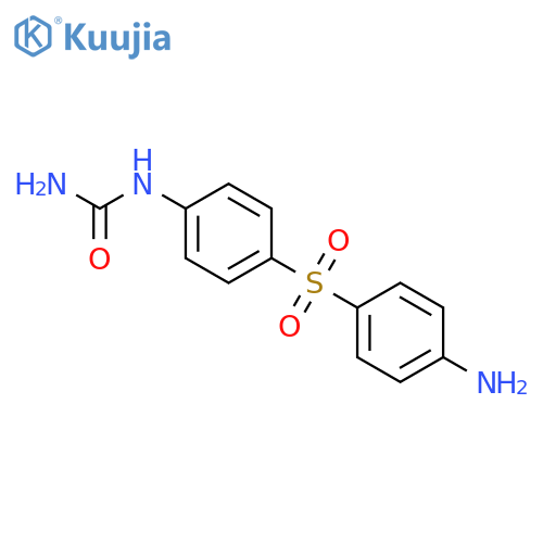Urea,N-[4-[(4-aminophenyl)sulfonyl]phenyl]- structure