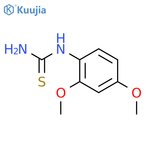 1-(2,4-dimethoxyphenyl)-2-thiourea structure