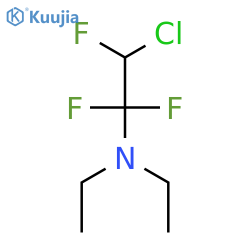 (2-Chloro-1,1,2-trifluoroethyl)diethylamine structure