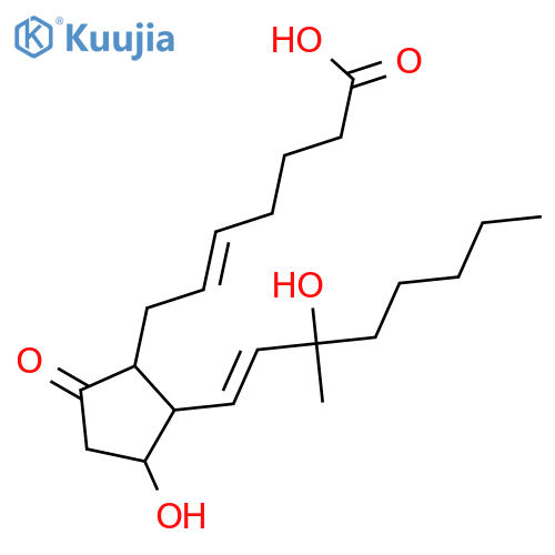 Prosta-5,13-dien-1-oicacid, 11,15-dihydroxy-15-methyl-9-oxo-, (5Z,11a,13E,15S)- structure