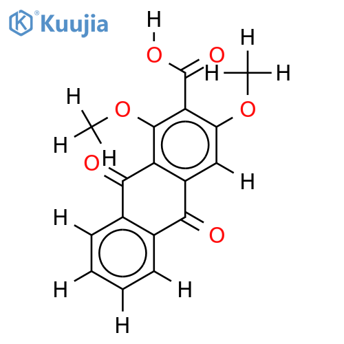 1,3-Di-O-methyl-munjistin structure