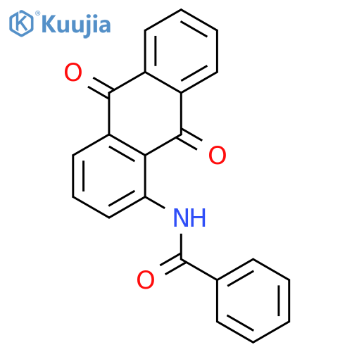 Benzamide,N-(9,10-dihydro-9,10-dioxo-1-anthracenyl)- structure
