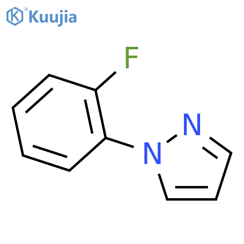 1-(2-Fluorophenyl)-1H-pyrazole structure