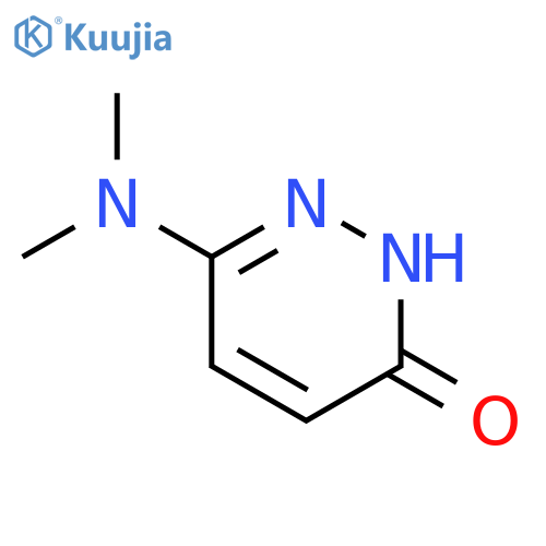 6-(dimethylamino)pyridazin-3-ol structure