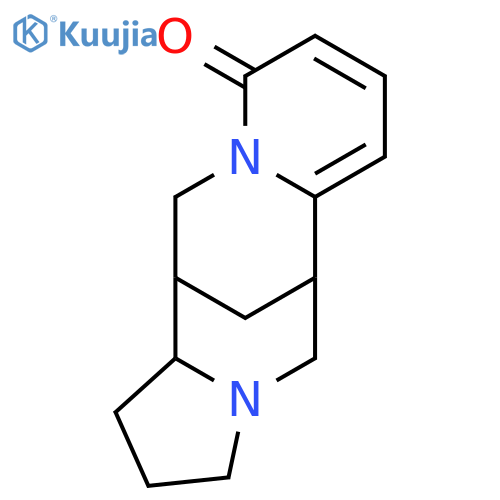 1,2,3,5,6,12,13,13a-octahydro-6,13-methano-pyrido[1,2-a]pyrrolo[1,2-e][1,5]diazocin-10-one structure