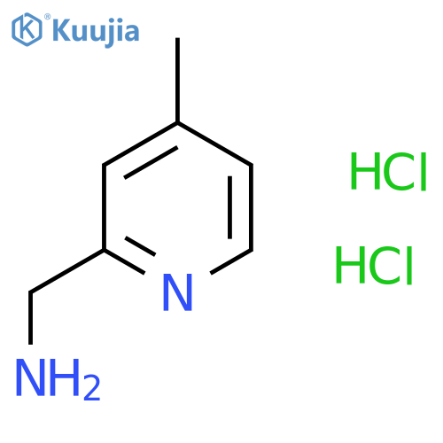 (4-Methylpyridin-2-yl)methanamine dihydrochloride structure