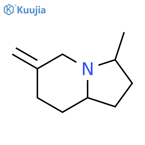 Indolizine, octahydro-3-methyl-6-methylene- structure