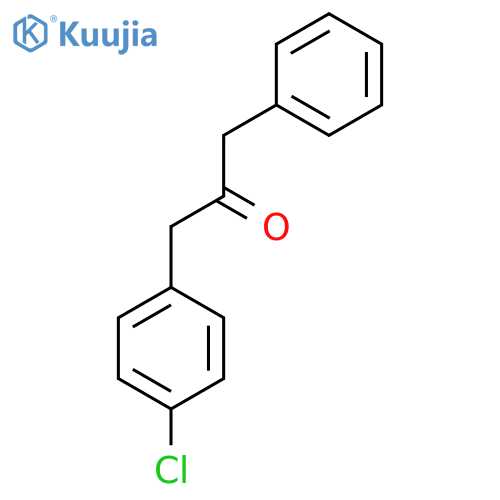 2-Propanone,1-(4-chlorophenyl)-3-phenyl- structure