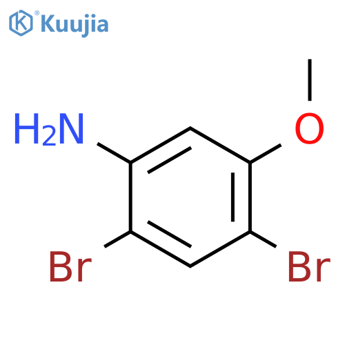 2,4-Dibromo-5-methoxyaniline structure