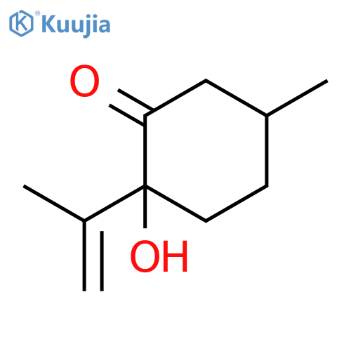 (1R,4S)-4-Hydroxy-p-menth-8-en-3-one structure