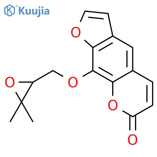 Oxyimperatorin structure
