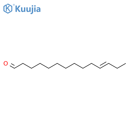 (E)-Tetradec-11-enal structure