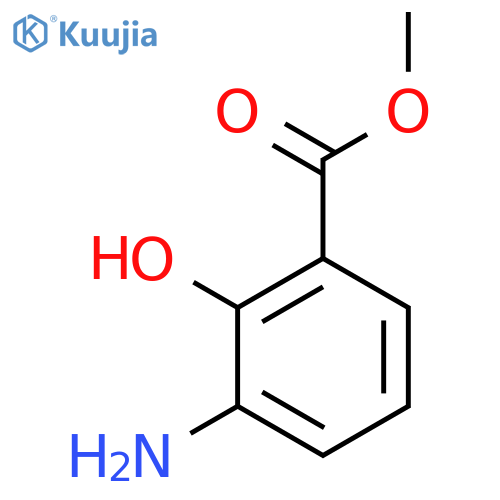 3-Amino-2-hydroxybenzoic Acid Methyl Ester structure