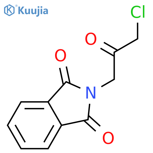 2-(3-Chloro-2-oxopropyl)isoindoline-1,3-dione structure