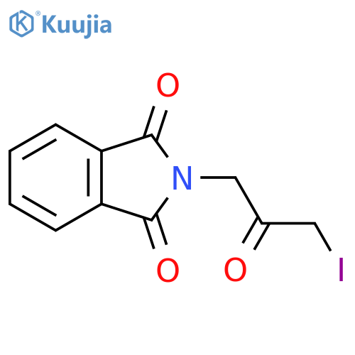 2-(3-Iodo-2-oxopropyl)-2,3-dihydro-1H-isoindole-1,3-dione structure