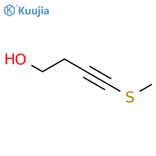 4-(Methylthio)-3-butyn-1-ol structure