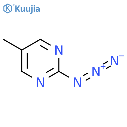 2-Azido-5-methylpyrimidine structure