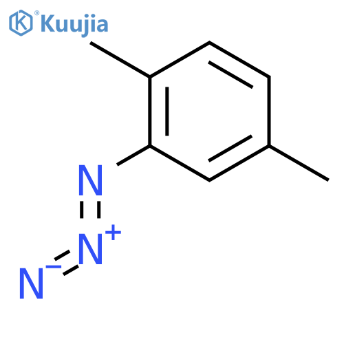 Benzene, 2-azido-1,4-dimethyl- structure
