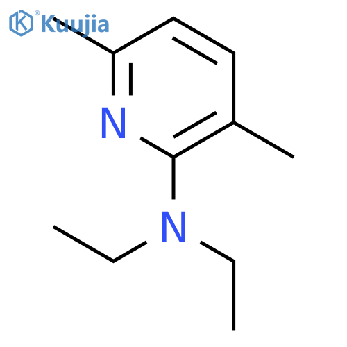 2-Pyridinamine, N,N-diethyl-3,6-dimethyl- structure