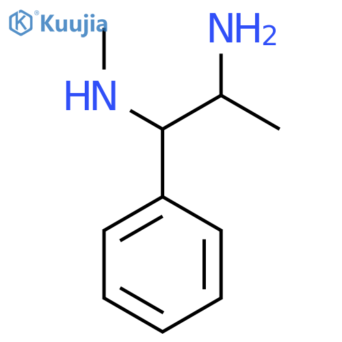 (2-Amino-1-phenylpropyl)(methyl)amine structure