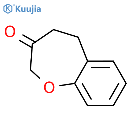 2,3,4,5-tetrahydro-1-benzoxepin-3-one structure