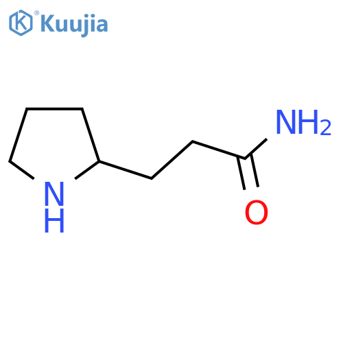 2-Pyrrolidinepropanamide structure