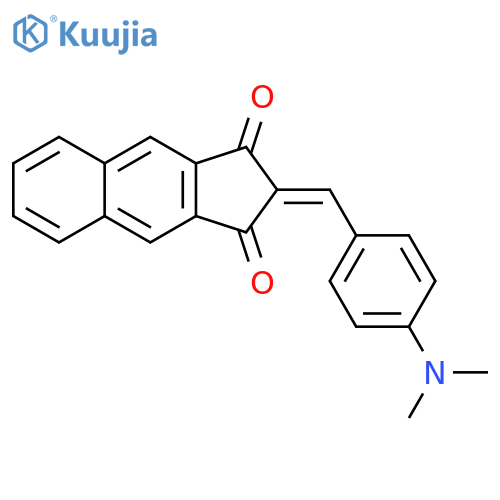 1H-Benz[f]indene-1,3(2H)-dione,2-[[4-(dimethylamino)phenyl]methylene]- structure