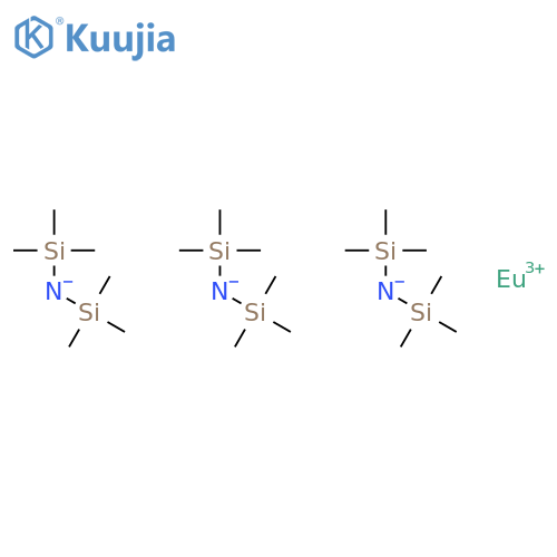 Europium III tri(bis(trimethylsilylamide) structure