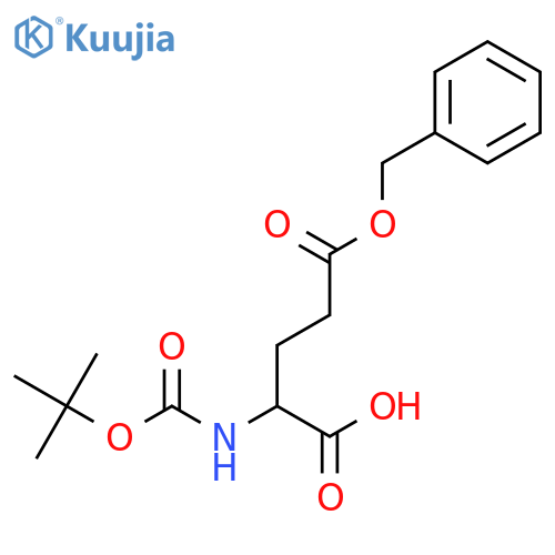 Boc-D-Glu(Obzl)-Oh structure