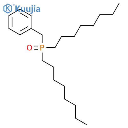 Phosphine oxide, dioctyl(phenylmethyl)- structure