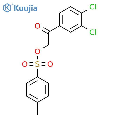 Ethanone, 1-(3,4-dichlorophenyl)-2-[[(4-methylphenyl)sulfonyl]oxy]- structure
