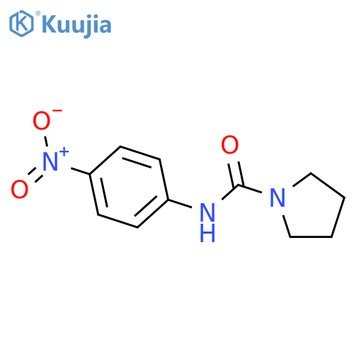 N-(4-Nitrophenyl)pyrrolidine-1-carboxamide structure