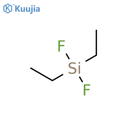 silane, diethyldifluoro- structure