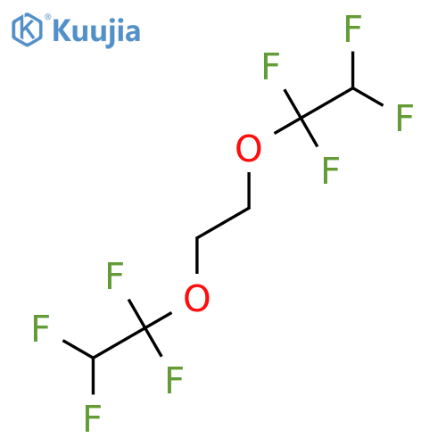 1,2-Bis(1,1,2,2-tetrafluoroethoxy)ethane structure