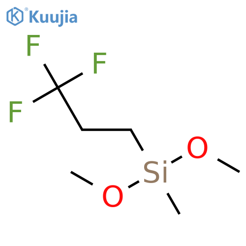 Dimethoxy(methyl)(3,3,3-trifluoropropyl)silane structure